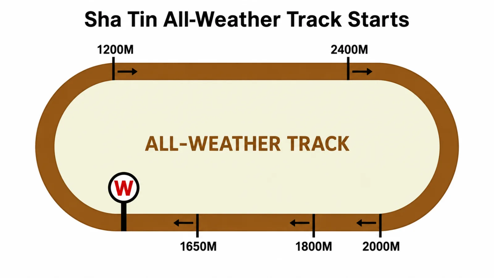 Sha Tin Racecourse All-weather track starts